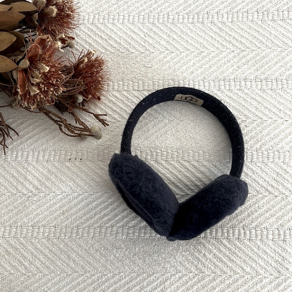 UGG Wired EarMuffs Navy Blue